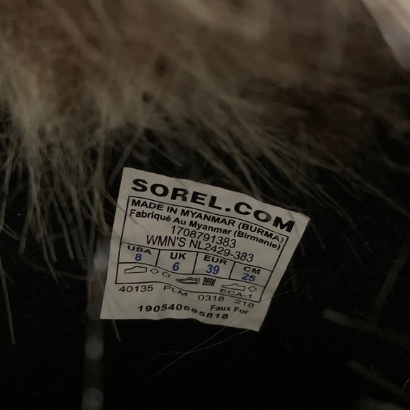 Sorel Joan of Arctic Nori Dark Stone Boots - Picture 4 of 5